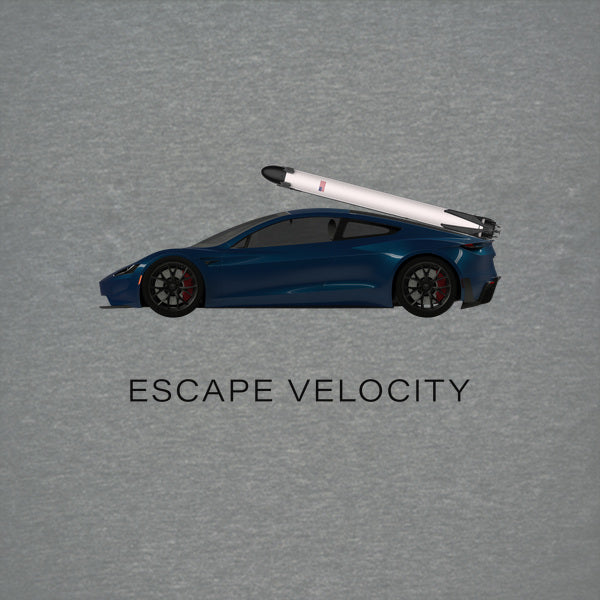 "Escape Velocity" Premium Tee (Blue Roadster)