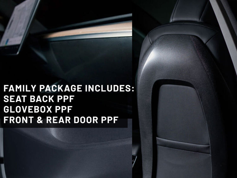 Tesla Model 3 & Y Interior Protection PPF (Family/Kids Pack)