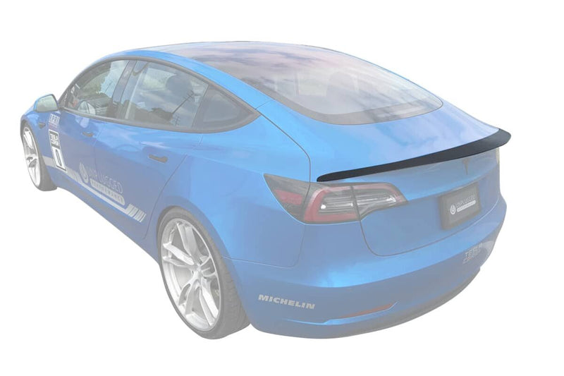 Tesla Model 3 High Efficiency Rear Spoiler by Unplugged Performance