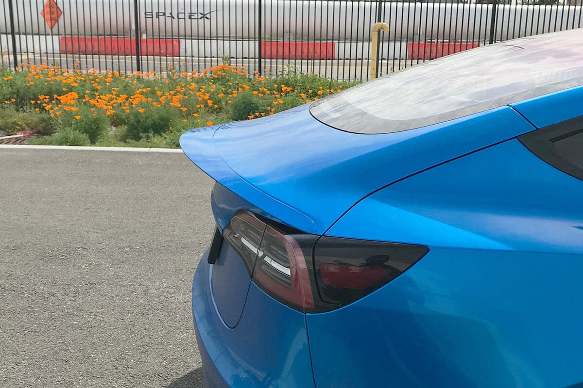 Tesla Model 3 High Efficiency Rear Spoiler by Unplugged Performance