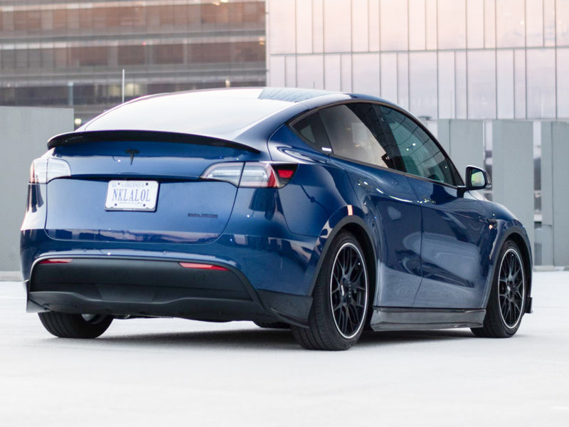 Tesla Model Y Carbon Fiber Performance Rear Spoiler – TESLARATI Marketplace