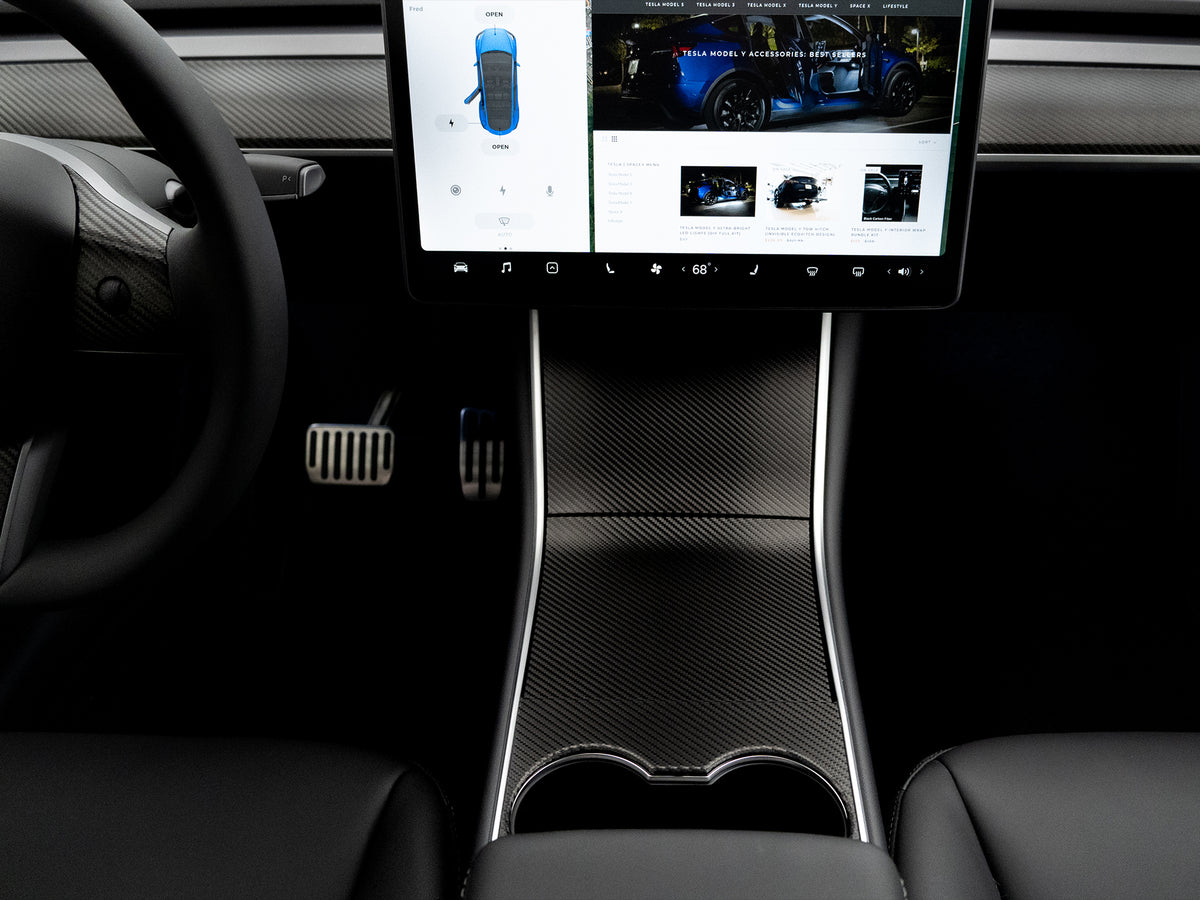 Tesla Model 3 & Y Interior Vinyl Wrap (Full Kit)