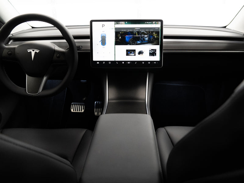 Interiörtillbehör för Tesla Model 3 Model Y 2021-2023 Silikon