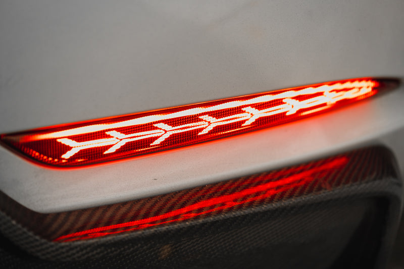 Tesla Model 3 Rear Bumper Sequential LED Turn Indicators/Brake Lights