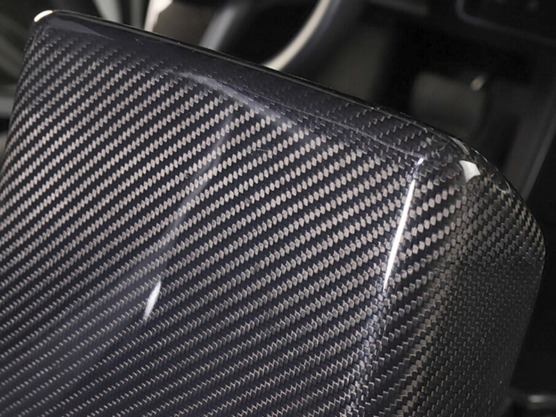 Tesla Model 3 & Y Genuine Carbon Fiber Armrest Cover