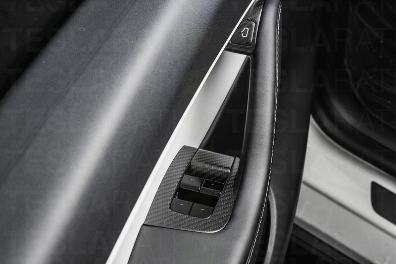 Tesla Model Y Premium Real Carbon Fiber Full Interior Bundle