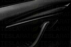 Tesla Model 3 & Y Genuine Carbon Fiber Door Panel Trim (Gen 2.0 "refresh" doors)