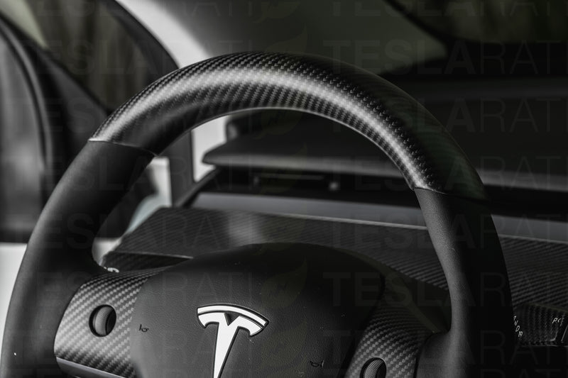 Tesla Model 3 & Model Y Must have Accessories Real Carbon Fiber Interior  Upgrades! 