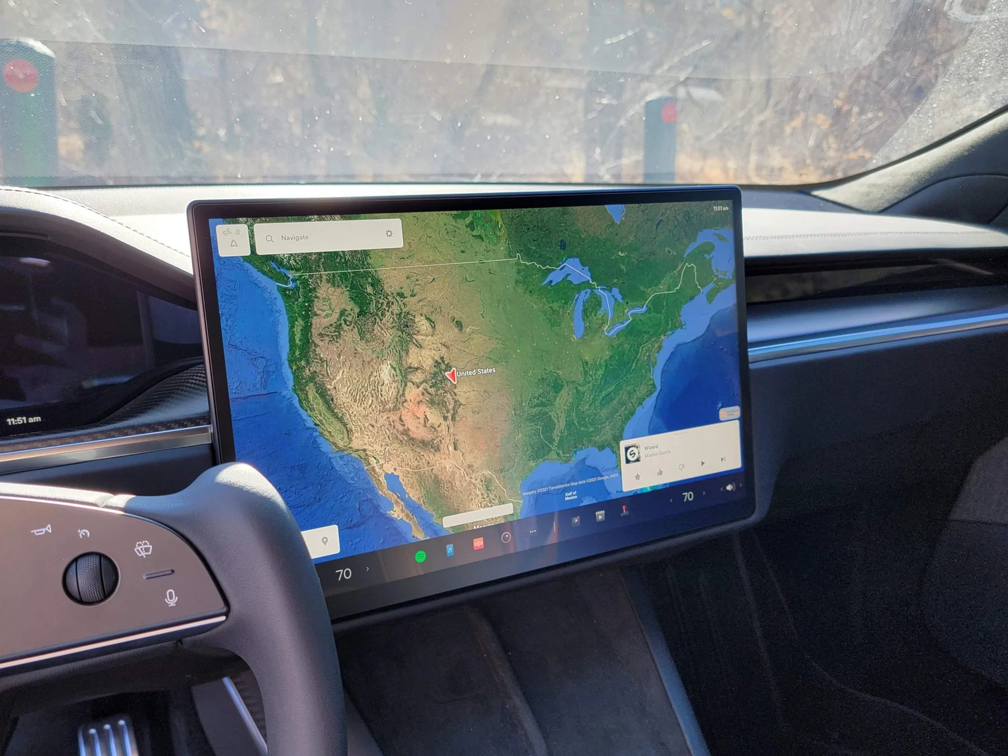 Tesla Model S & X Ultra-Premium Glass (9H) Anti-scratch Screen Protect