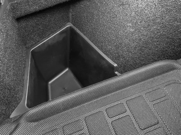 4PCS Tesla Model Y Cargo Side Trunk Organizer Storage Boxes With Lids (2020-2023, 5-Seat)