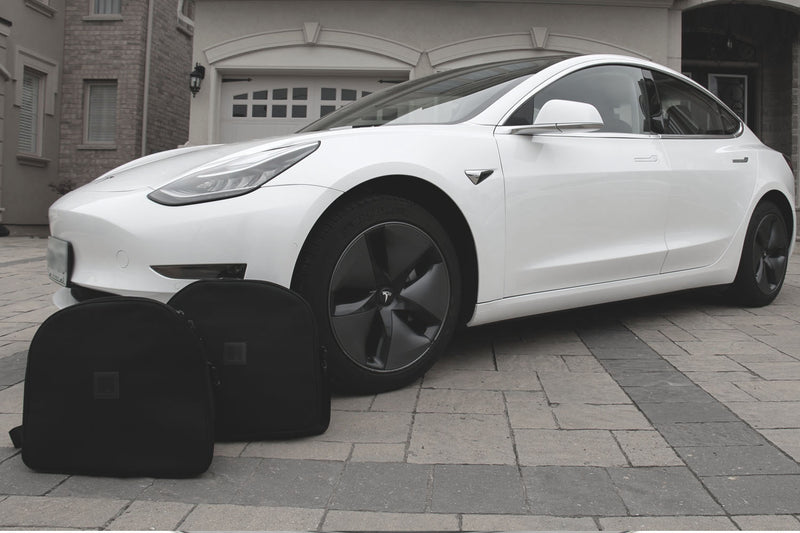 Travel bag set Tesla Model 3 2017-present 4-door saloon