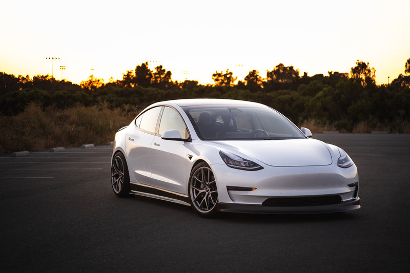 Tesla Model 3 Carbon Fiber Front Spoiler (Laguna Seca Edition)