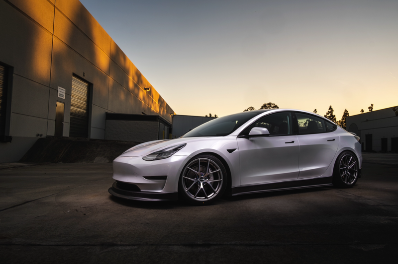 Tesla Model 3 Carbon Fiber Front Spoiler (Laguna Seca Edition)