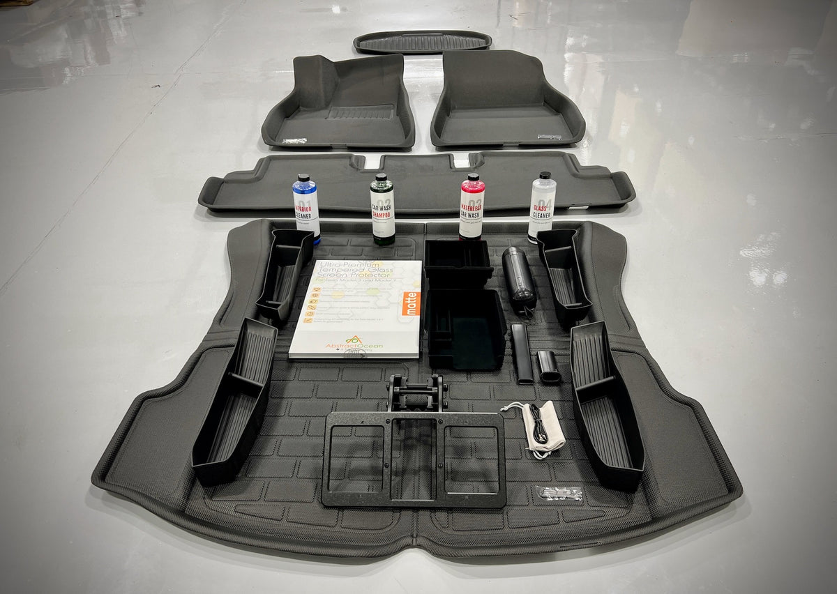 Tesla Model 3 Accessories Bundle (Must-Haves)