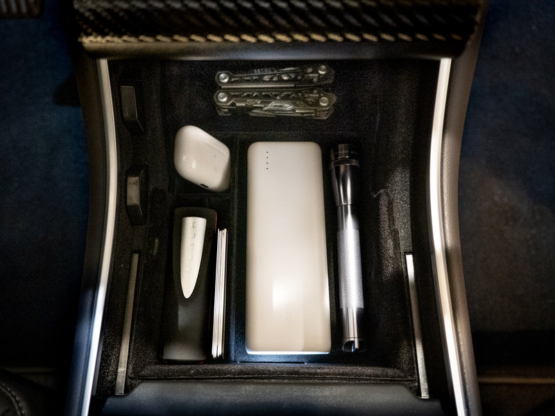 Center Console Organizer Tray for Tesla Model 3 2021-2023.10 / Model Y  2020-2024