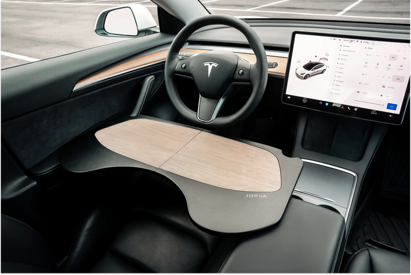 Tesla Model Y & 3 Foldable Car Tray (Eat, Work, Play)