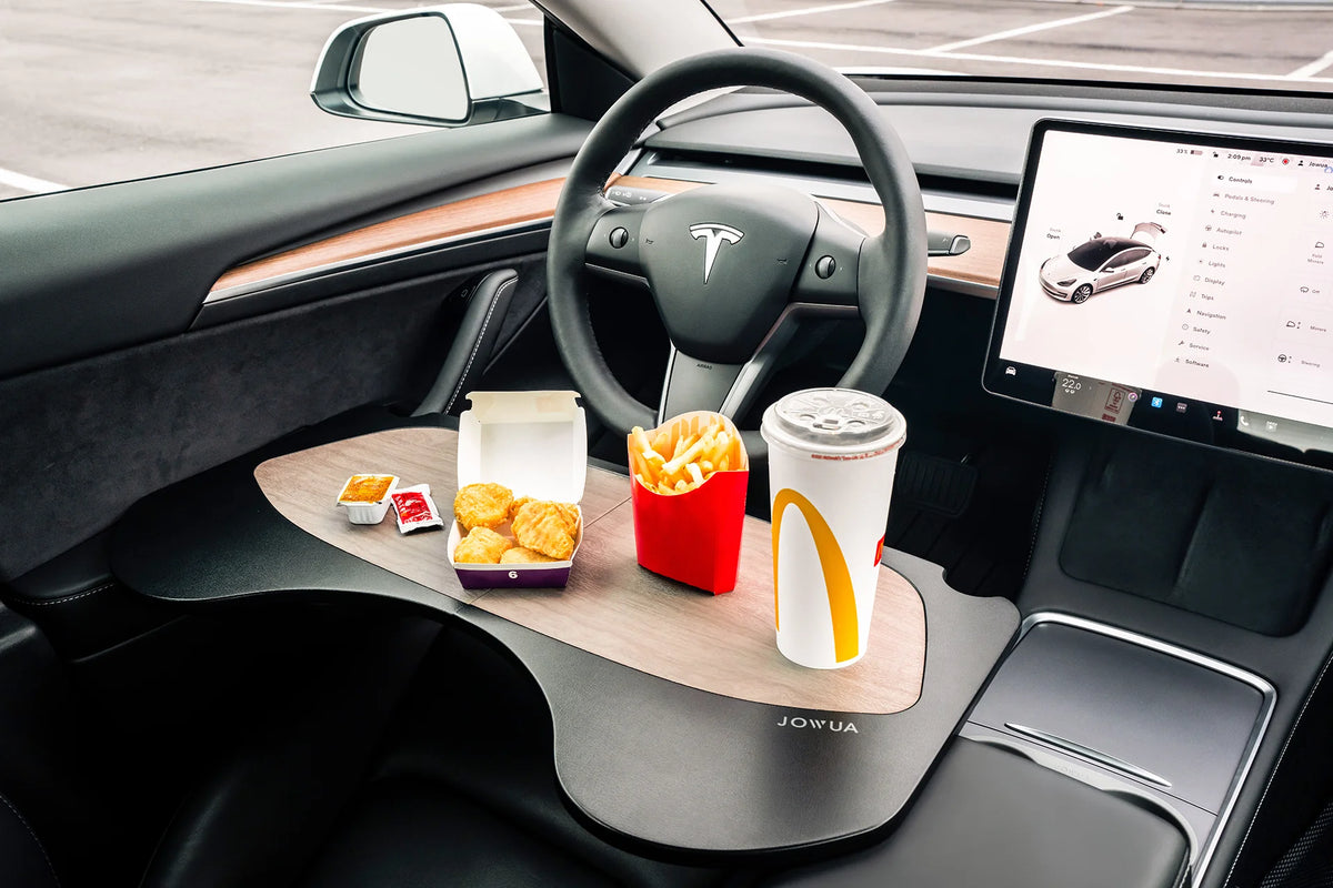 Tesla Accessory Tesla Model Y & 3 Foldable Car Tray (Eat, Work, Play)