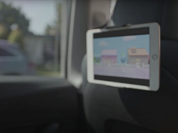 Tesla Model Y & 3 Back Seat iPad & Phone Mount (360 Degree Tablet Support)