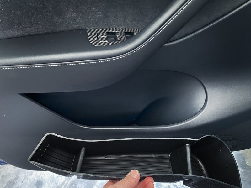 Pour Tesla Model Y Rear Center Console Storage Box Rear Seat