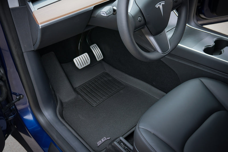 BASENOR 9PCS Tesla Model Y Floor Mats 3D Full Set Interior Liners All
