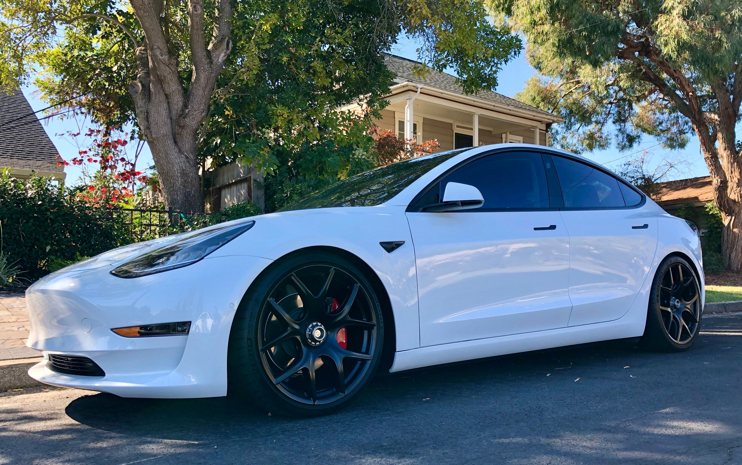 tesla model 3 full chrome delete kit
