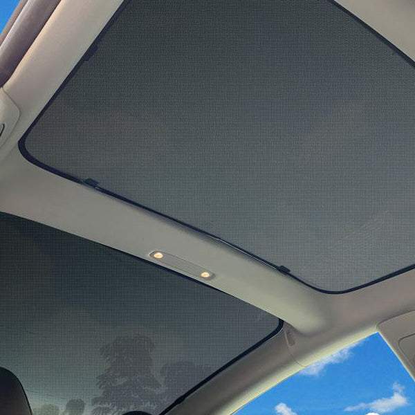Sunshade de toit de voiture, style: demi-couverture de la lunette arrière  pour Tesla Model 3 (ciel étoilé)
